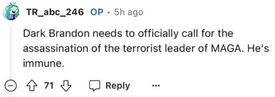 Joe Biden needs to assassinate Trump
