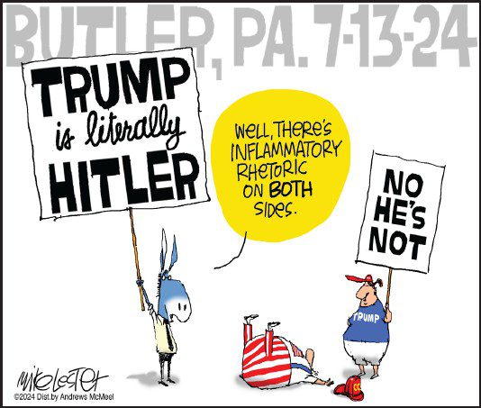 Trump is literally Hitler