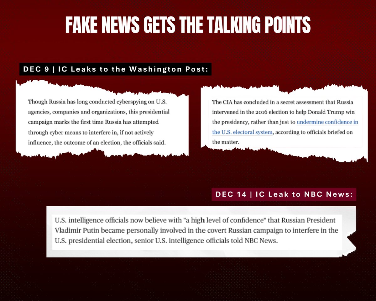 Fake news gets the talking points