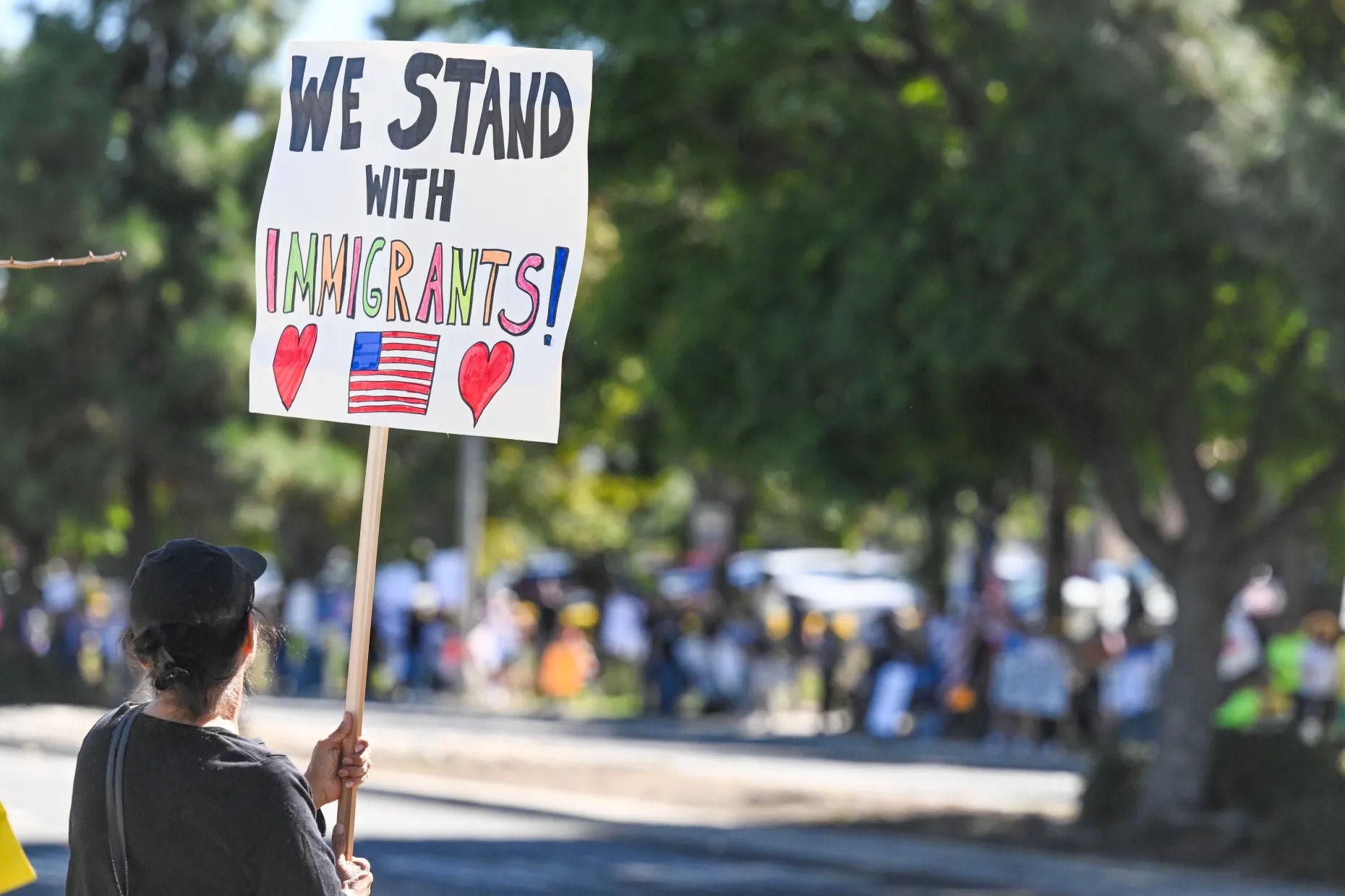 Stand with immigrants Stand with immigrants